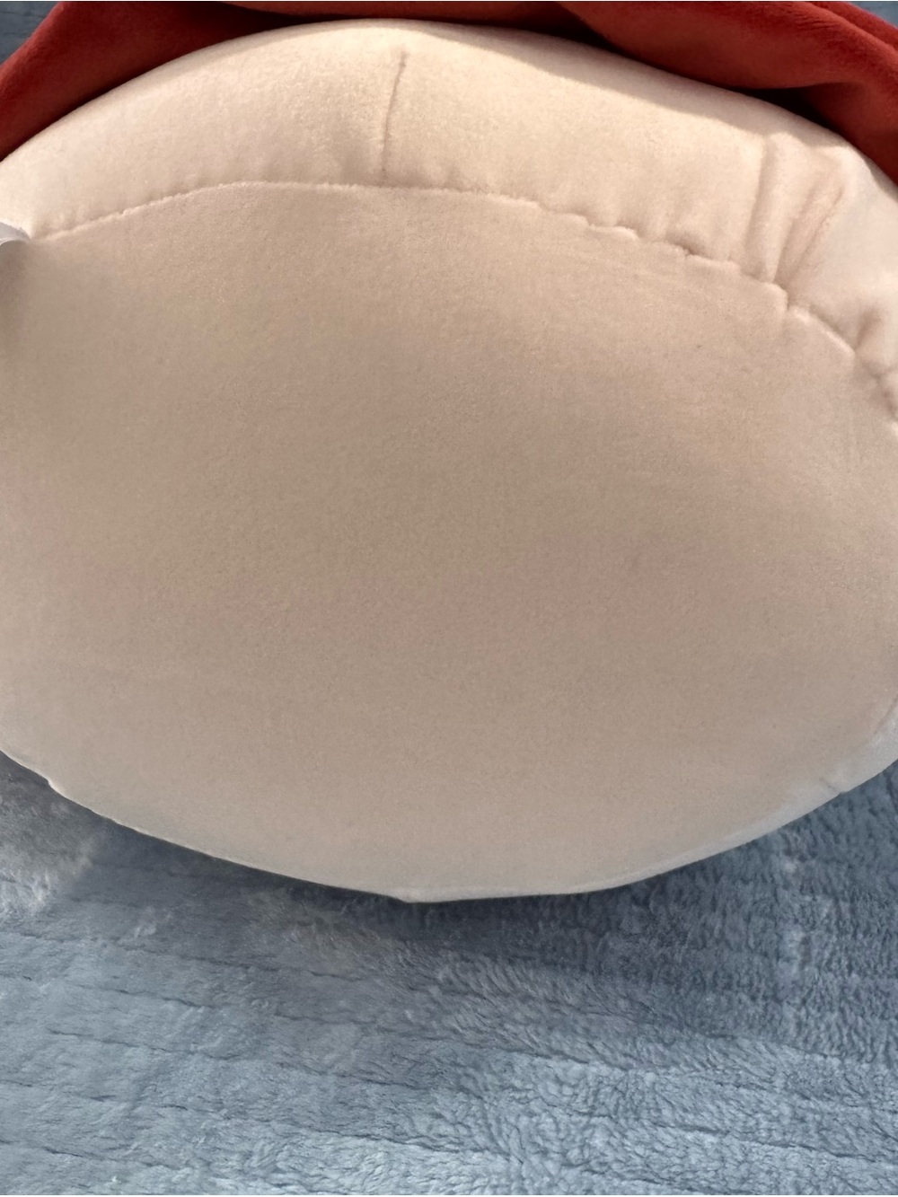 DC Comics White 12” Krypto Squishmallow Plush with Yellow Collar, Red Cape NWT - Picture 3 of 7